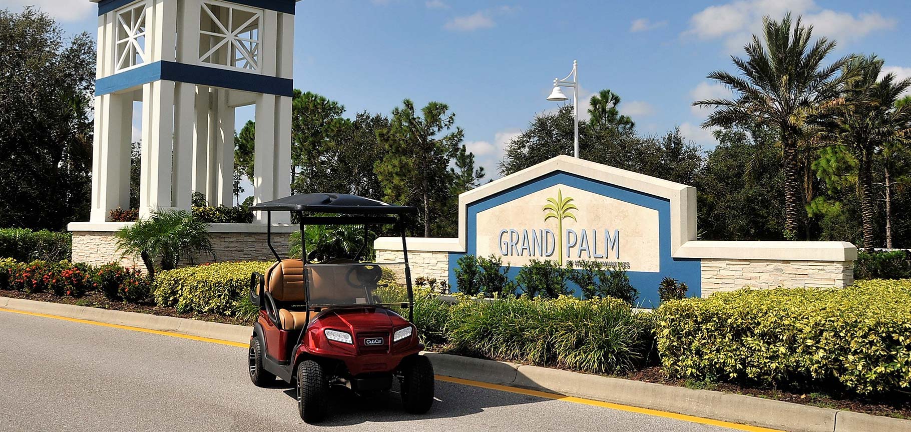 Grand Palm entrance sign image